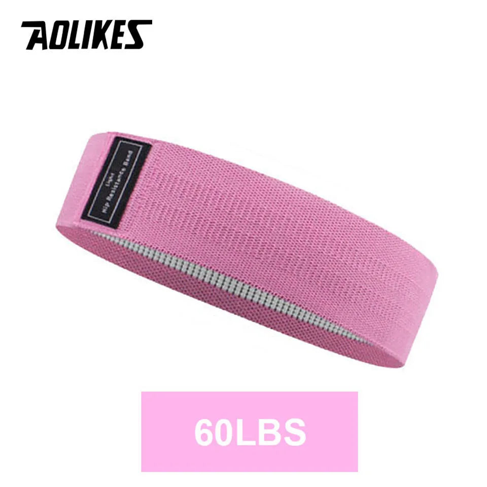 Durable Hip Circle Band Yoga Anti-Slip Gym Fitness Rubber Band Exercise Braided Elastic Band Hip Lifting Resistance Band