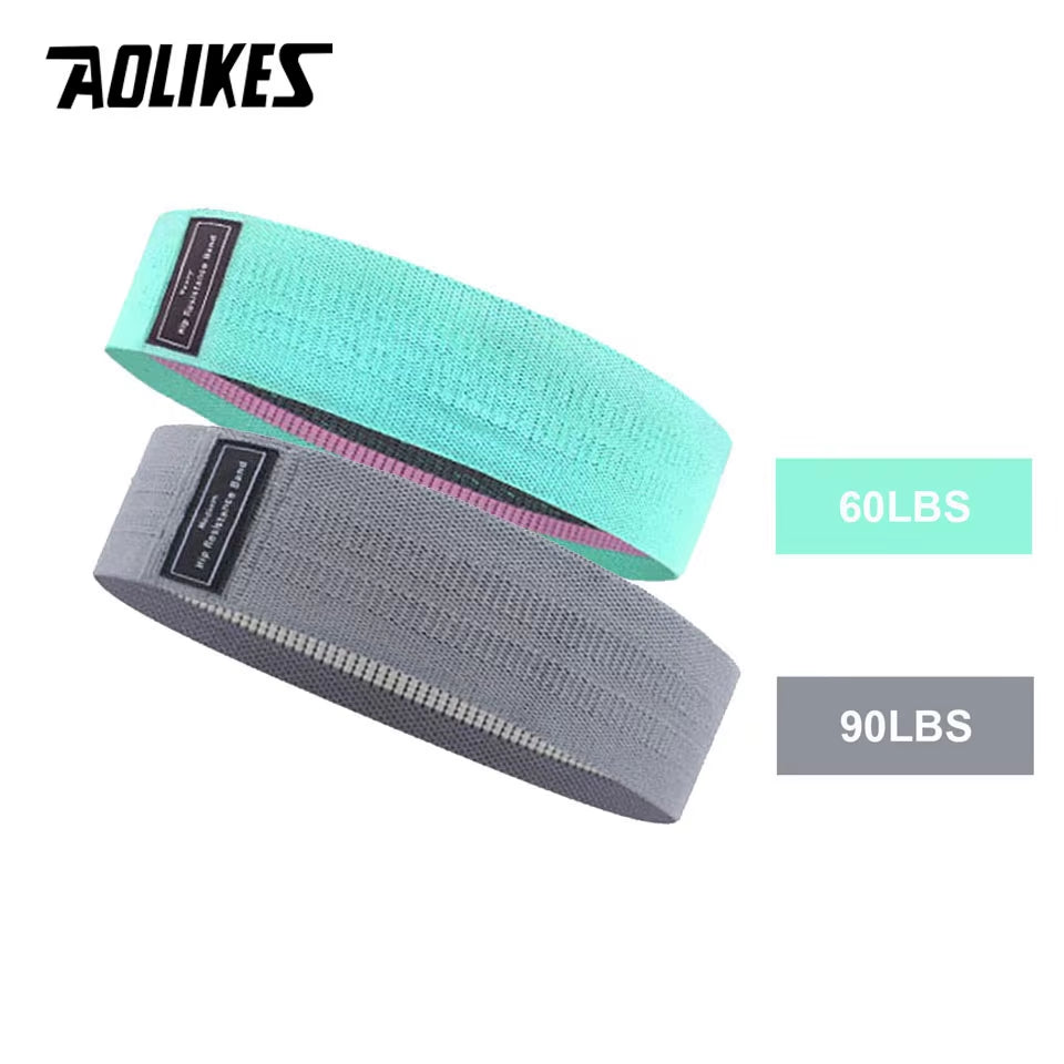 Durable Hip Circle Band Yoga Anti-Slip Gym Fitness Rubber Band Exercise Braided Elastic Band Hip Lifting Resistance Band