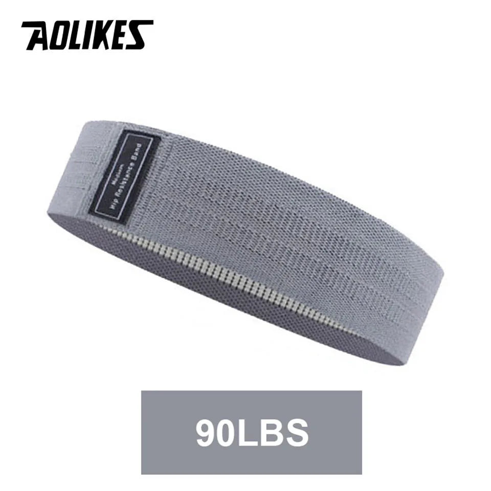 Durable Hip Circle Band Yoga Anti-Slip Gym Fitness Rubber Band Exercise Braided Elastic Band Hip Lifting Resistance Band