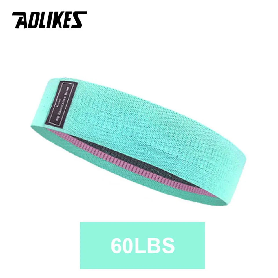 Durable Hip Circle Band Yoga Anti-Slip Gym Fitness Rubber Band Exercise Braided Elastic Band Hip Lifting Resistance Band