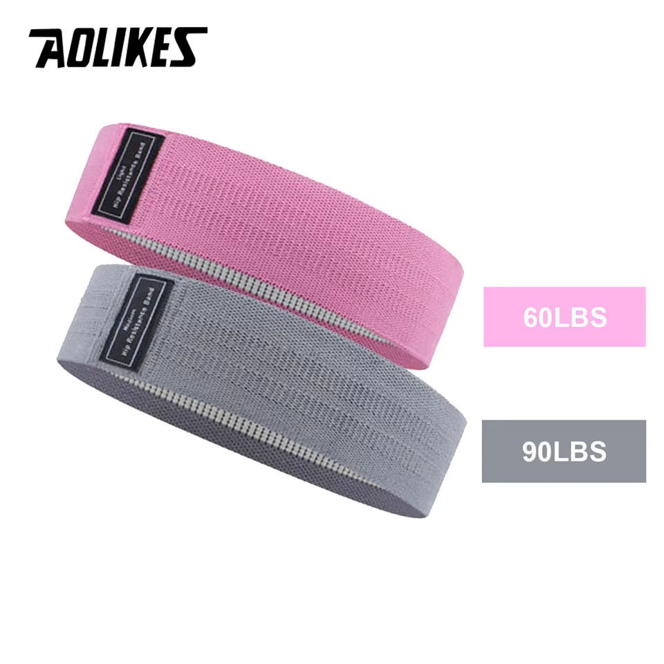 Durable Hip Circle Band Yoga Anti-Slip Gym Fitness Rubber Band Exercise Braided Elastic Band Hip Lifting Resistance Band